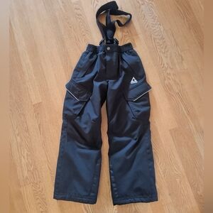 Gerry Black Snow Pants Size 10/12 Medium